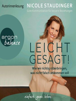 cover image of Leicht gesagt!